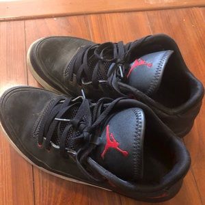 Flight Origin 3 Black/Red/White Basketball Shoe